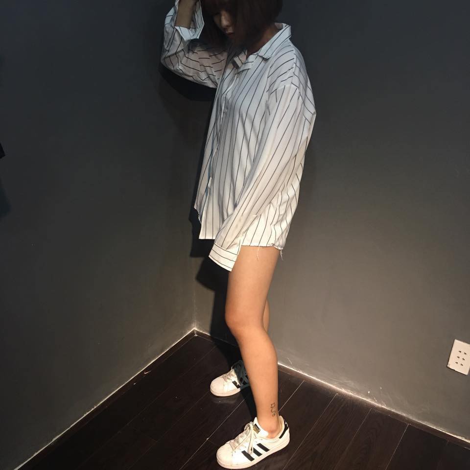 Áo Sơ Mi Sọc Nam Nữ Sọc Tay Dài Unisex Chất Lụa Mềm Mịn Co Giãn