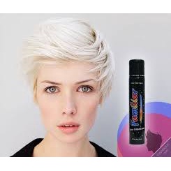 GÔM  XỊT TÓC FAMILIAR, NHUỘM TẠM THỜI, GỘI LÀ HẾT, MÀU TRẮNG K1