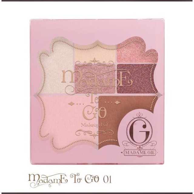 (hàng Mới Về) Bảng Phấn Mắt Madame Gie Madame To Go | BigBuy360 - bigbuy360.vn