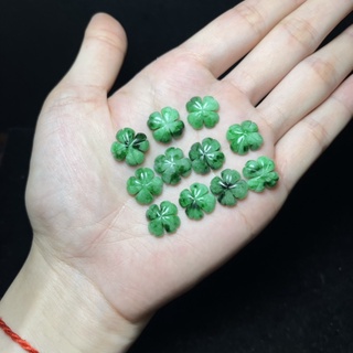 Cỏ 4 lá sơn thuỷ may mắn - bình an