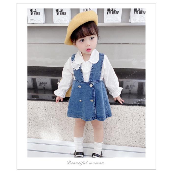 Váy yếm rin đáng yêu cho bé 10-20kg .