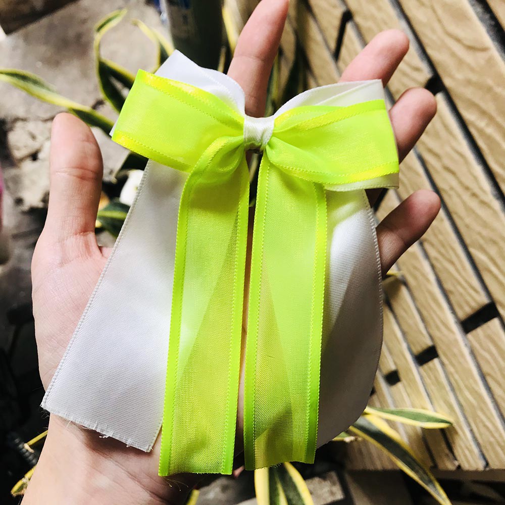 Kẹp tóc nơ voan nhỏ nhiều màu xinh xắn DTOnline (tùy chọn màu)