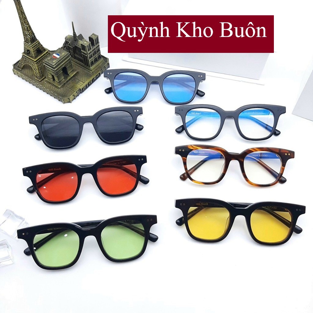 Kính râm mát south side chữ V Kính mát nam nữ thiết kế gọng vuông thời trang 3331