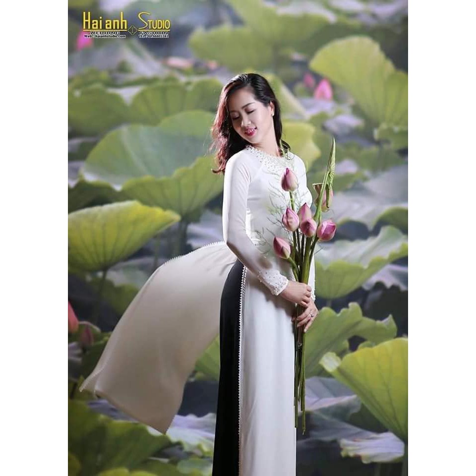 Phông nền chụp ảnh hoa sen 2m x 2,5m