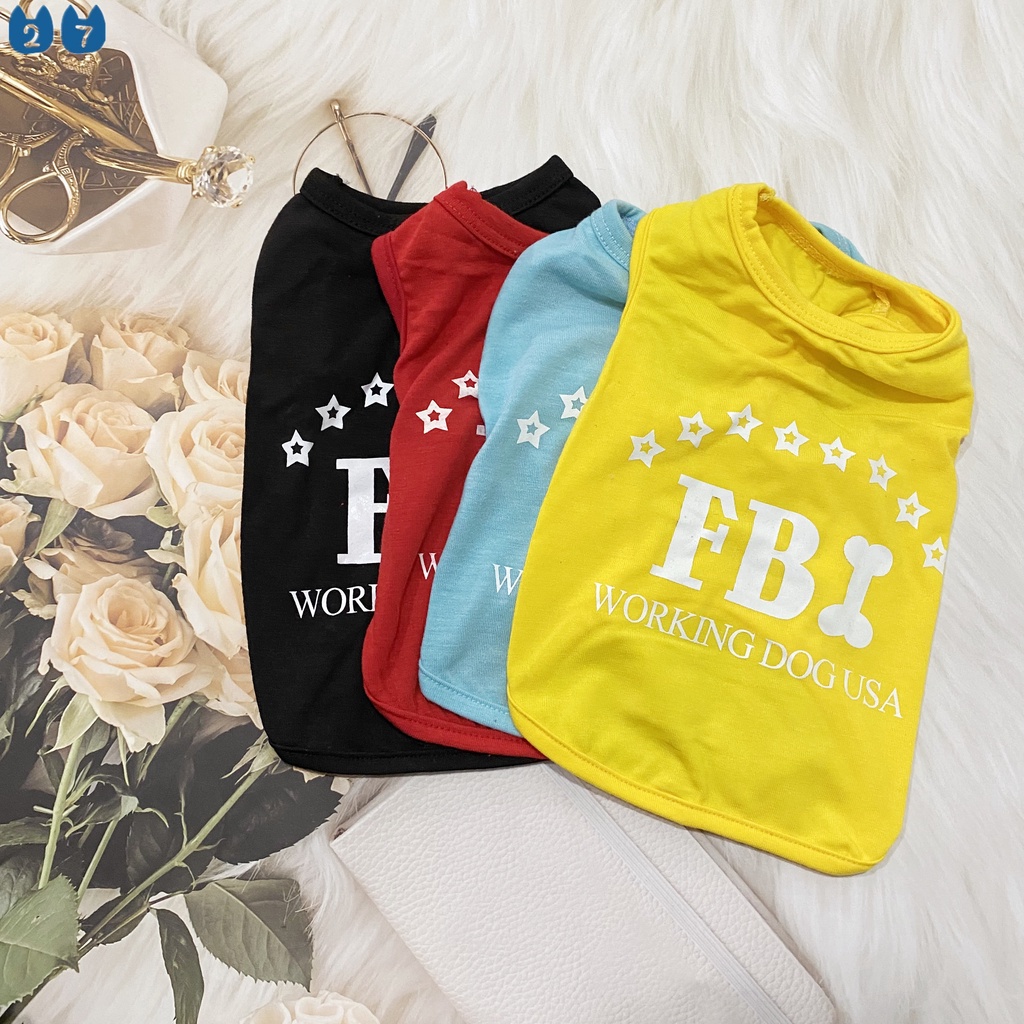 Áo Cotton Mỏng Mùa Hè Cho Thú Cưng