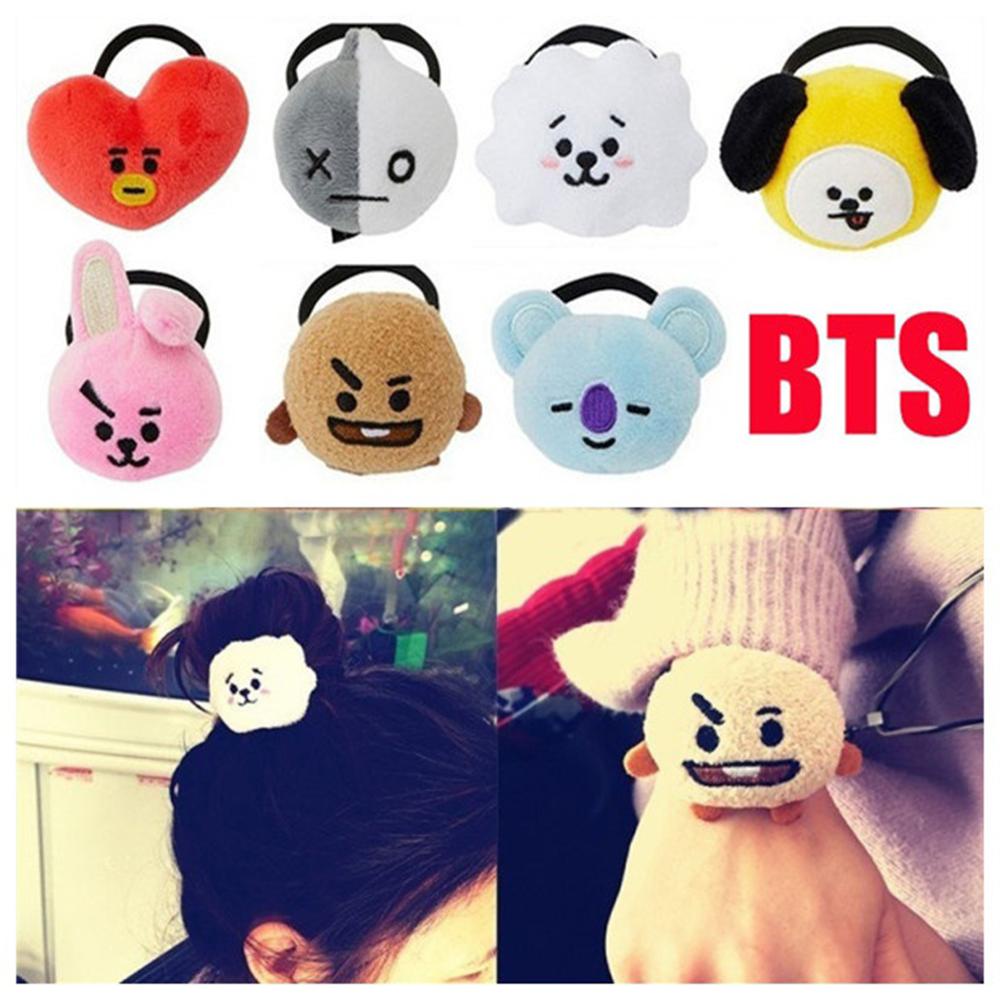Băng Đô Cài Tóc Họa Tiết Hoạt Hình Kpop Bts Lấp Lánh Cho Bé