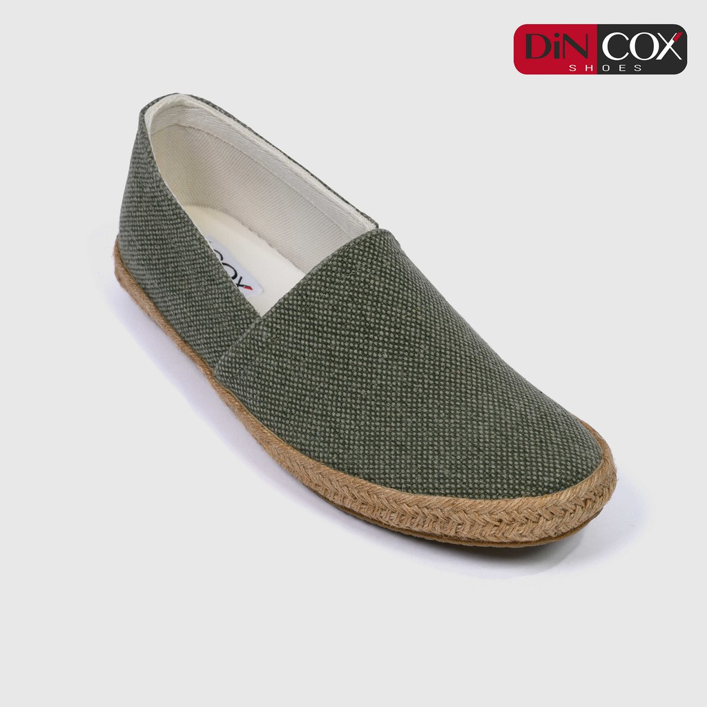 Giày Sneaker Dincox Lười Unisex 3160 Khaki