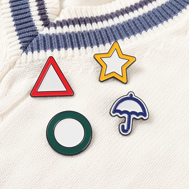 Huy hiệu cài áo QIHE JEWELRY phong cách phim truyền và TV hình trang trí trang phục/ làm quà tặng bạn bè