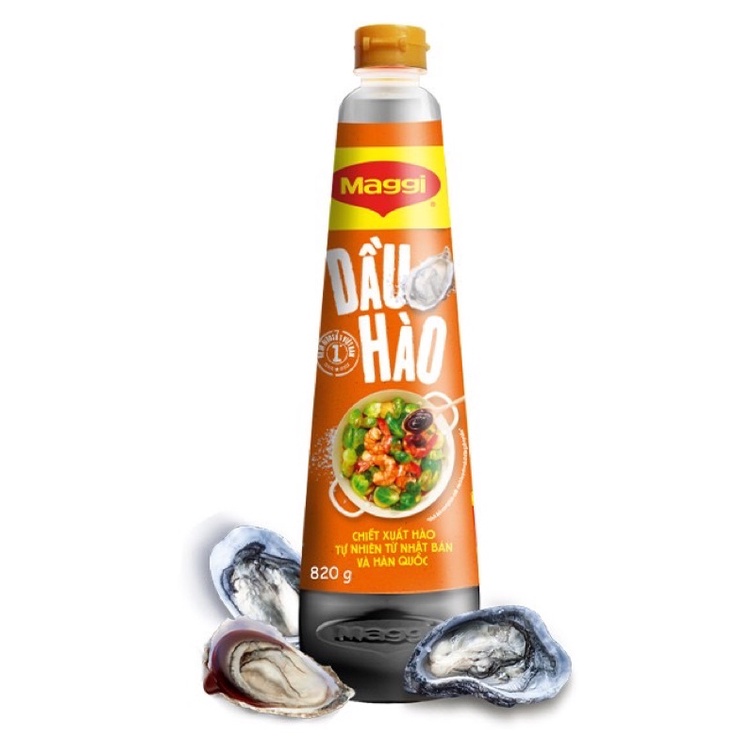 DẦU HÀO MAGGI CHAI 350G - 530G - 820G - 1,2KG