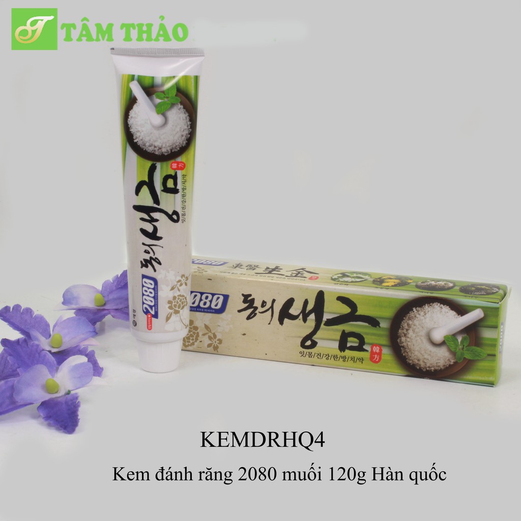 Kem đánh răng 2080 muối 120g Hàn quốc 8801046886366