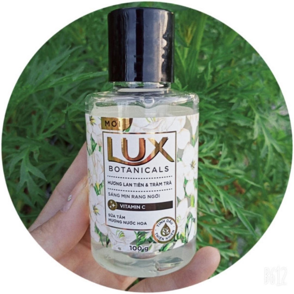 Sữa tắm Lux Botanicals sữa tắm lưu hương Lux sữa tắm nước hoa làm sáng mịn da 100g-Hàng Tặng