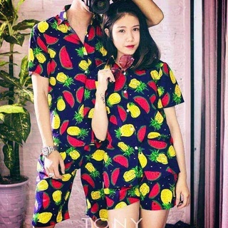 Sét bộ trái cây dưa hấu, thơm dưa