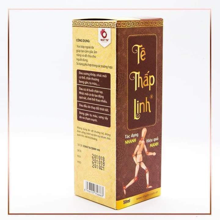 Xịt giảm đau Tê Thấp Linh ( 50ml ) ngăn ngừa các b.ệnh về đ.au nhức x.ương k.hớp, các b.ệnh n.hức mỏi người,...