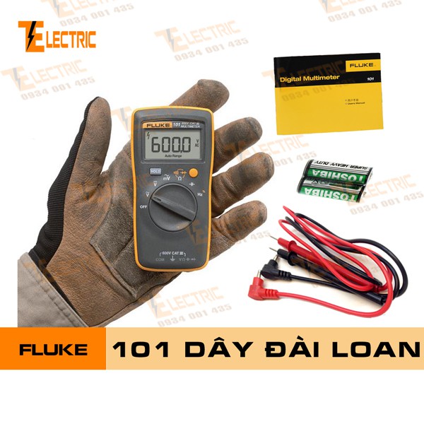 Fluke 101 Đồng Hồ Đo Điện Đo Điện Đo Tụ Đo Tần Số Fluke 101 Dây Đài Loan