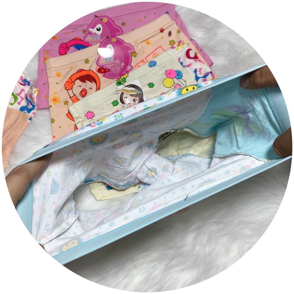 Quần chip đùi mặc váy bé gái cotton co giãn siêu đẹp - hàng nhập loại 1