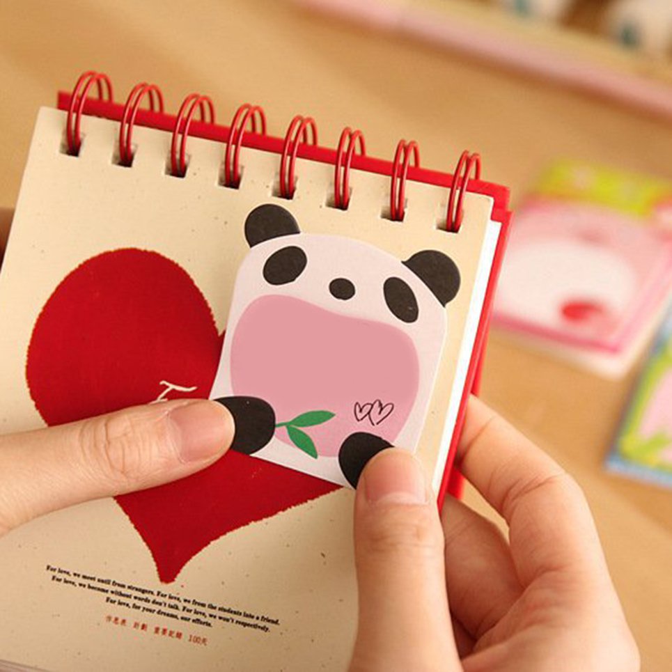 Giấy ghi chú hình động vật dễ thương sáng tạo D8