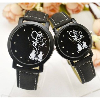 Đồng hồ cặp tình nhân dây da