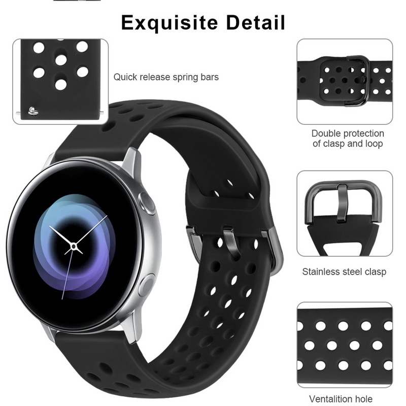 Dây Đồng Hồ Thông Minh Samsung Gear S 2 S 3 22 20 46mm