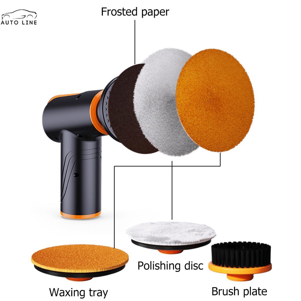 Máy Đánh Bóng Xe Hơi Không Dây 2250RPM 2000mAh SHOPCYC3581