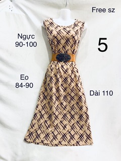 Đầm suông dáng dài không tay [nhiều mẫu]