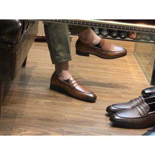 Giày lười công sở nam da bò giá tại xưởng [Tuyển sỉ]