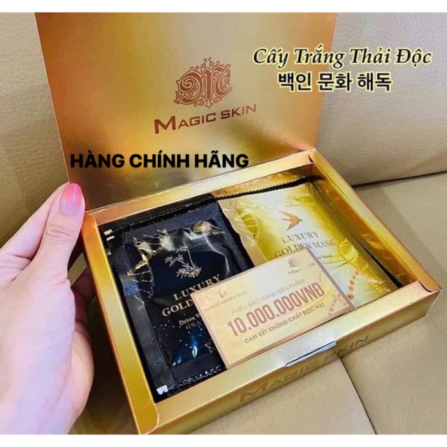 NẠ Ủ TRẮNG CẤY PHẤN THẢI ĐỘC DA MAGIC SKIN