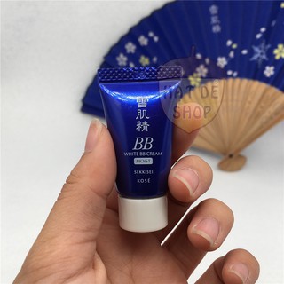 Kose kem bb lót đa năng trắng da white bb moist cream #02 spf 40 pa+++ 6g