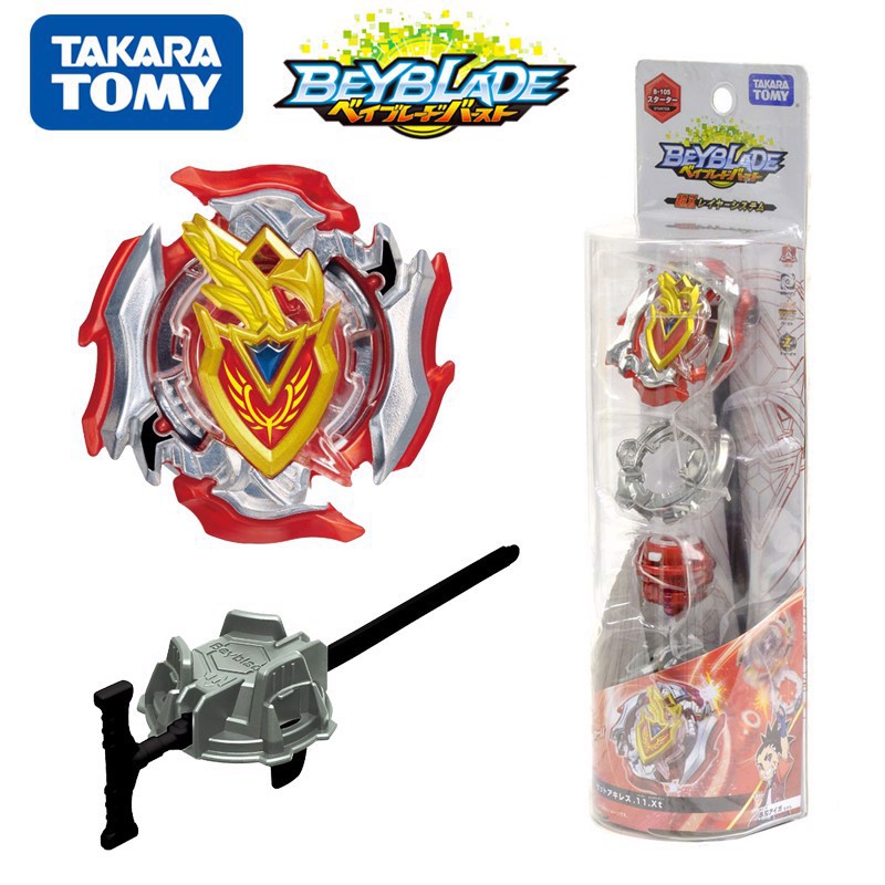 ĐỒ CHƠI BEYBLADE CHÍNH HÃNG TAKARA TOMY - CON QUAY B-105Z ACHILLES - MÃ SP 971368