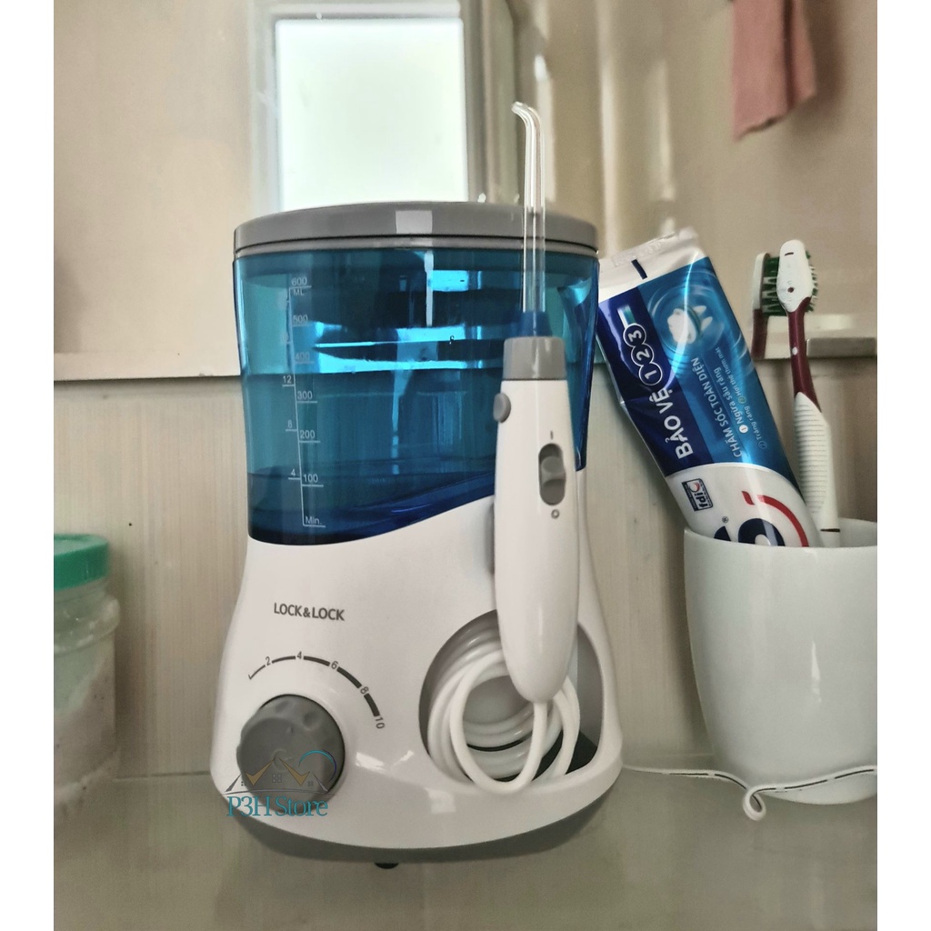 Máy Tăm Nước Không Dây Lock&amp;Lock Cordless Oral Irrigator ENR156BLU ENR111BLU