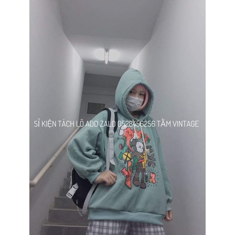 ✅ Áo Hoodie KAWS Effect, form đứng Unisex , Hoodie Hottrend | BigBuy360 - bigbuy360.vn