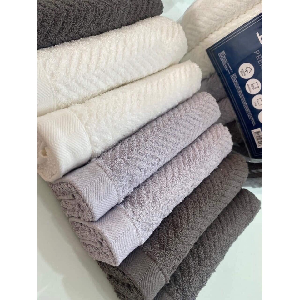 SET 7 KHĂN TẮM XUẤT HÀN SIZE 35X80CM SIÊU DÀY DẶN