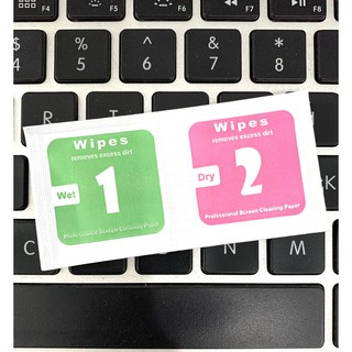Combo 5 bộ giấy lau màn hình điện thoại, ipad, kính, Máy tính bảng,laptop...