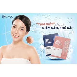 Mặt nạ dưỡng da sinh học laco nano biocell
