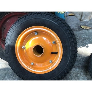 Bánh xe đẩy bơm hơi 350/400-8