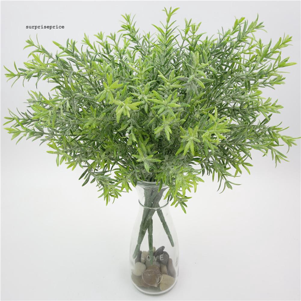 Lá cây giả trang trí không gian xanh