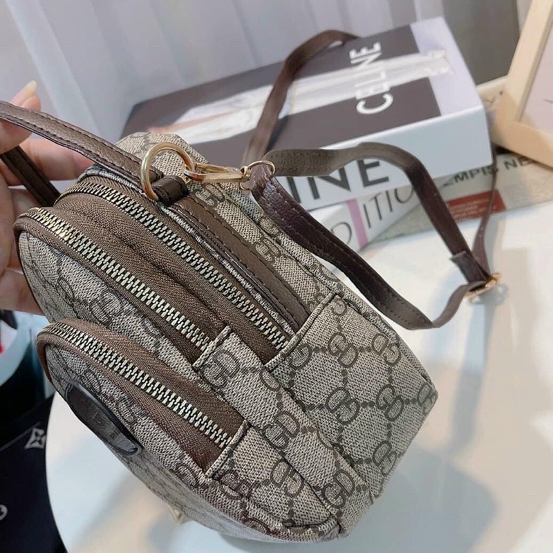 Túi Đeo Chéo Thời Trang Nữ Nhiều Ngăn Hoạ Tiết Siêu Đẹp