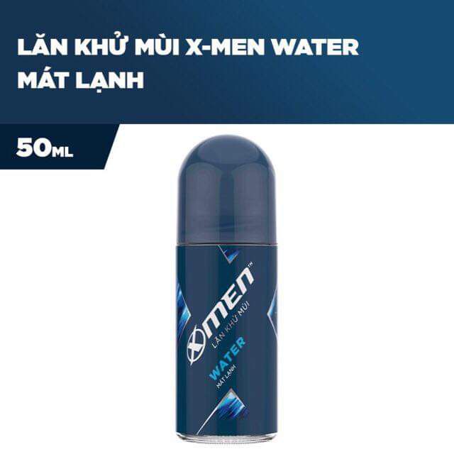 Lăn khử mùi X-Men Metal khô thoáng chai 50ml