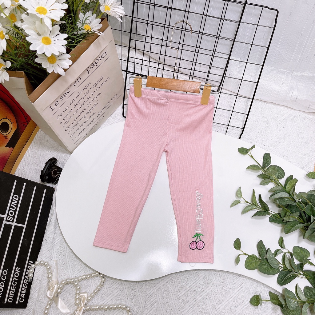 Quần Leging cho bé gái cực dễ thương từ 8-18kg