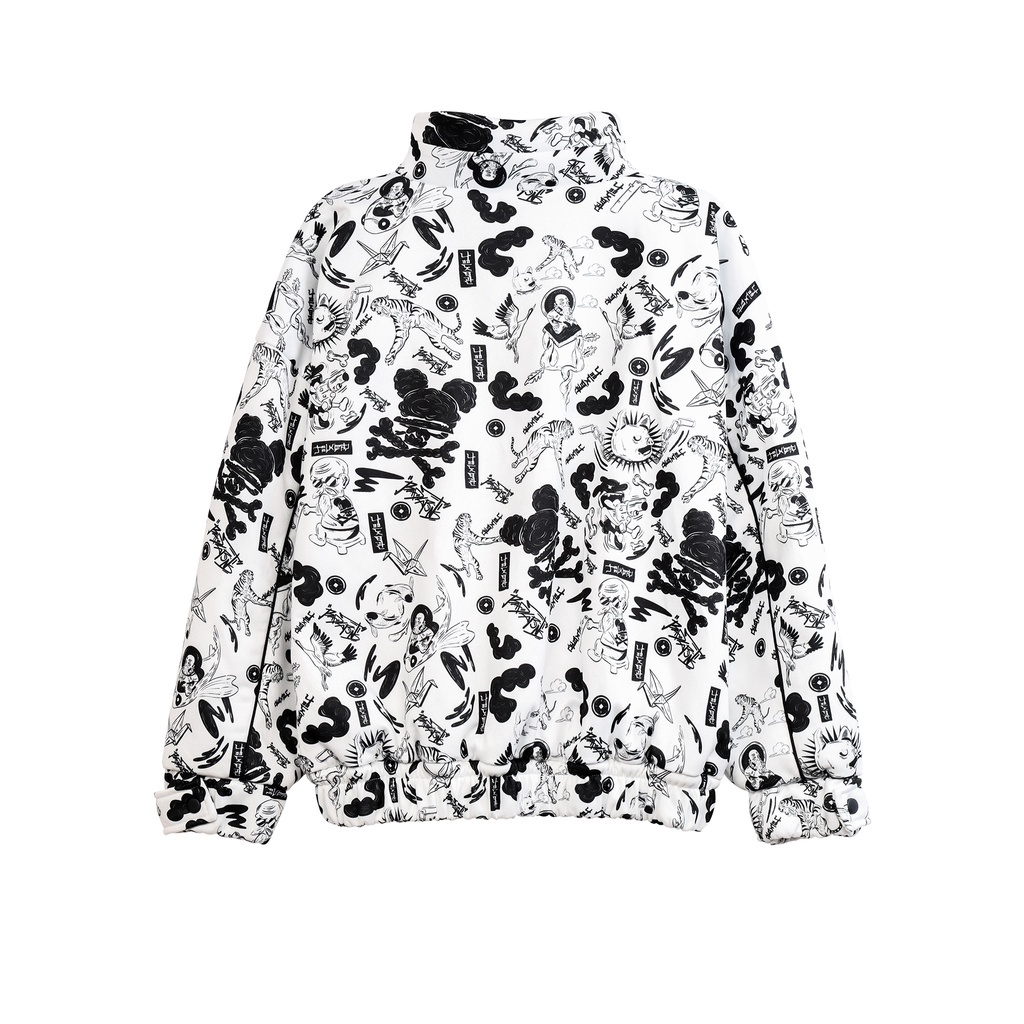 Áo Khoác  Unisex  BAD HABITS FANTASIC BOMBER - Local Brand Chính Hãng