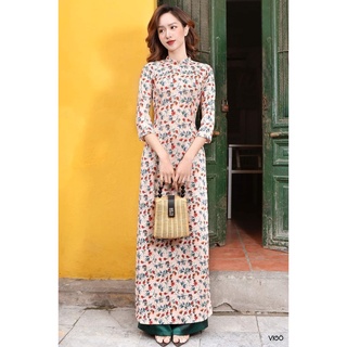 ÁO DÀI HOA NHÍ ĐẸP