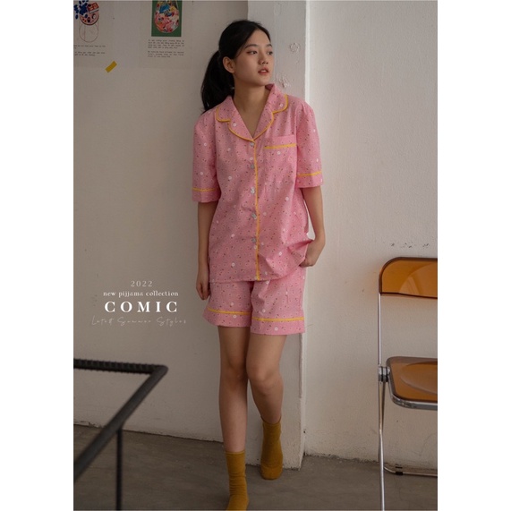 COMIC - pijama thô Korea cao cấp