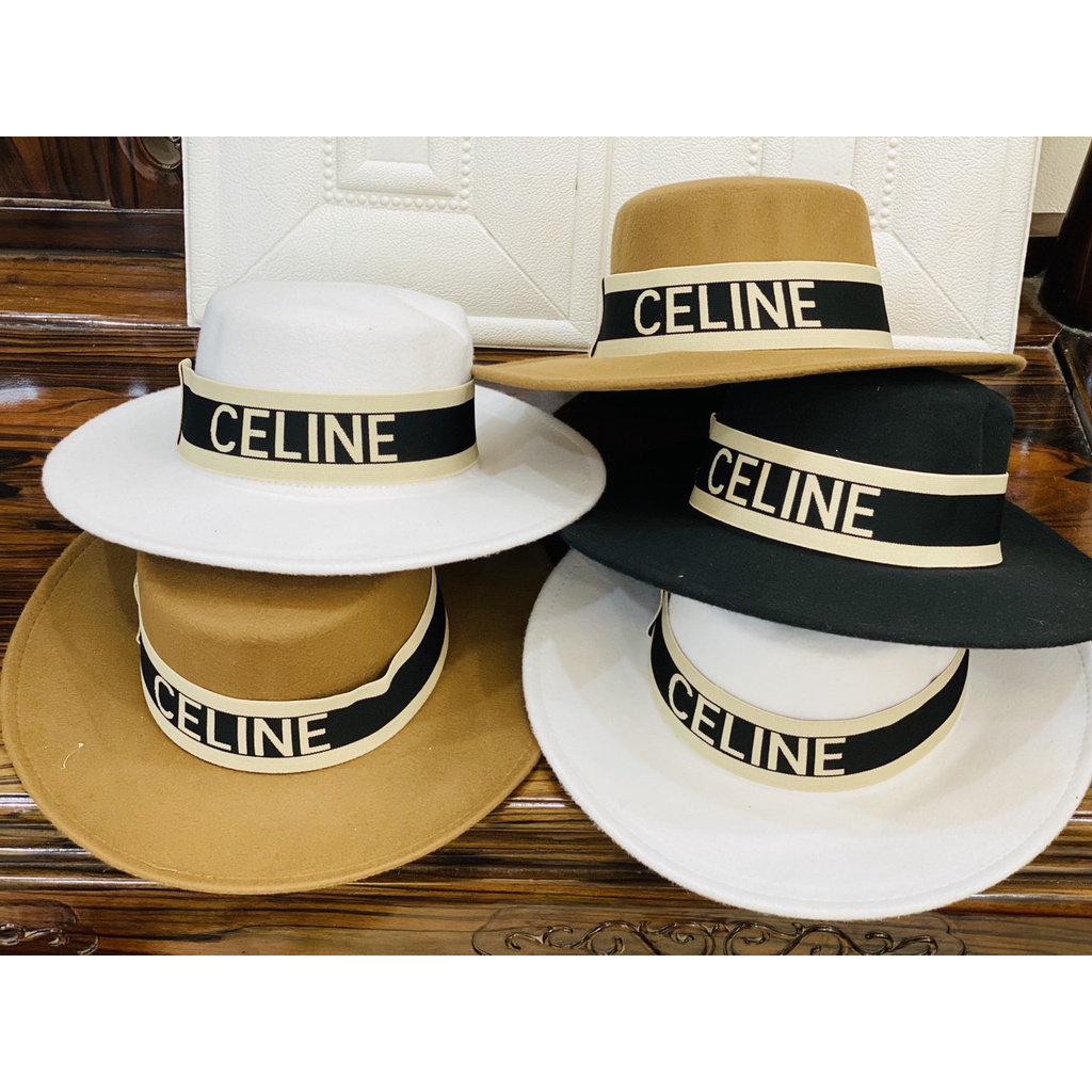 Mũ dạ rộng Vành Phong Cách Vintage Có 3 Màu Lựa Chọn
