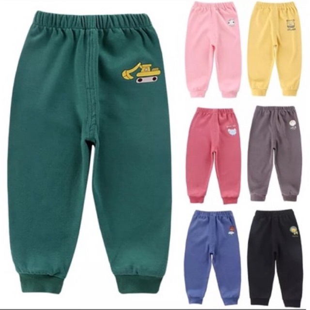Quần nỉ dài ấm cho bé trai/gái 7-20kg - Giao màu ngẫu nhiên ko chọn
