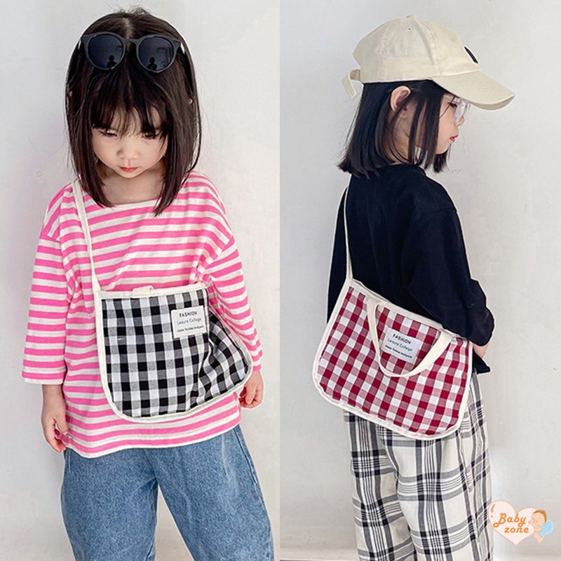 Túi Đeo Chéo Vai Hình Vuông Nhỏ Thời Trang Xuân Thu Cho Bé