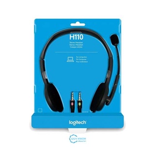 TAI NGHE CÓ DÂY LOGITECH H110 (2 Jack 3.5mm)