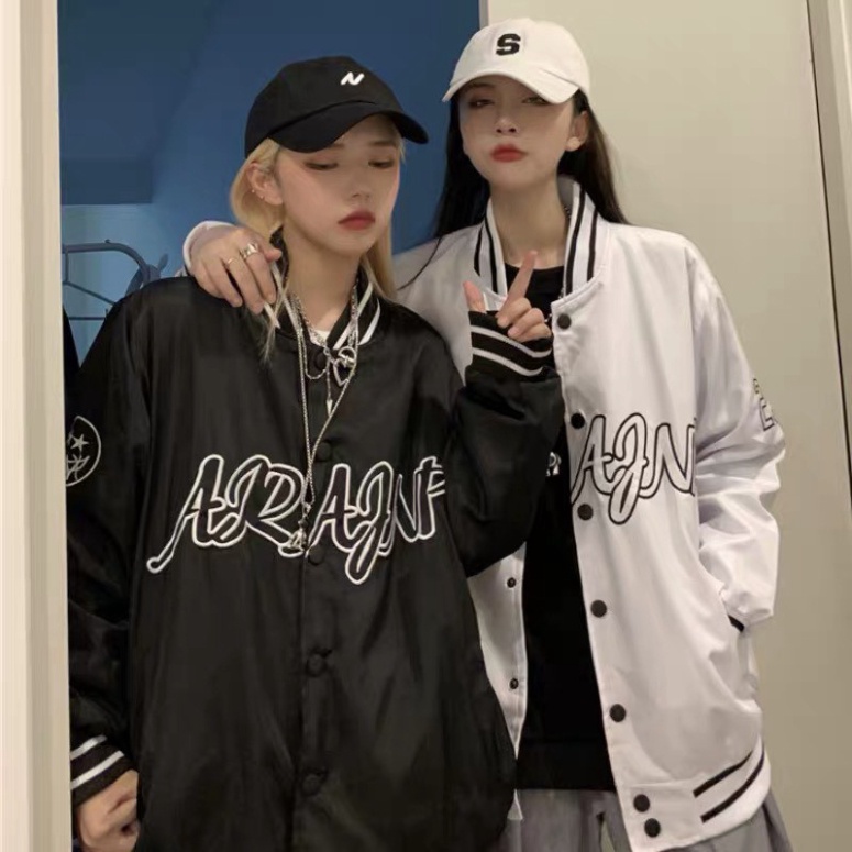 Áo Khoác Bomber Nỉ Ngoại Siêu Dày Áo Khoác Unisex Form Rộng Nam Nữ Mặc Cực Chất  - KD