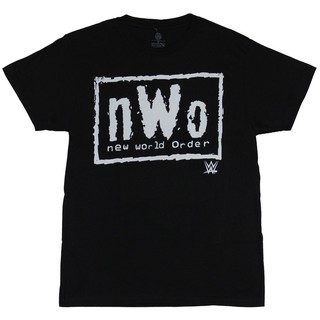 Áo thun nam tay ngắn cổ tròn in hình phong cách phim wwe nwo