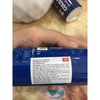 Chai xịt lạnh Starbalm cold spray