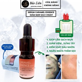 Serum giảm mụn Caramel Essence,serum giảm mụn mờ thâm,trắng da mặt,se khít lỗ chân lông