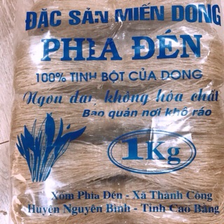 Miến Cao Bằng loại ngon nhất được làm 100% từ củ dong riềng đỏ